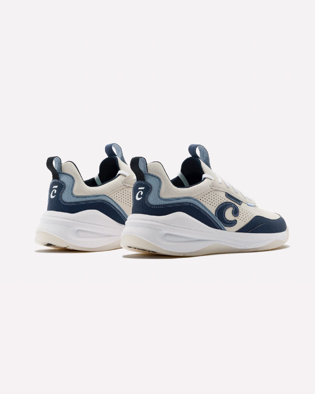 CloveStrada-Sand_Navy03_Back_Side_View_White_Background_Clarino_Material