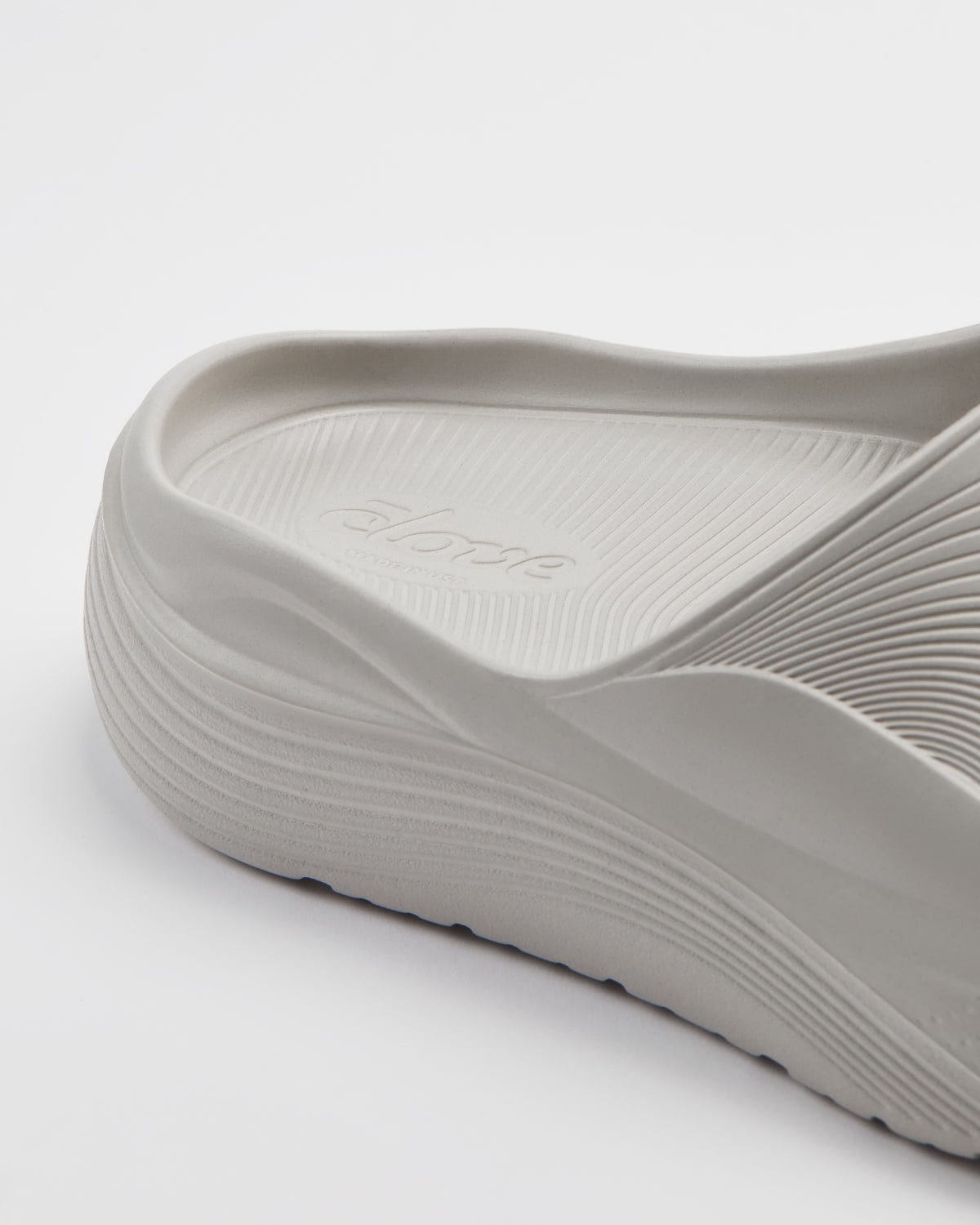 SuperCush Recovery Slide - Stone White